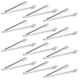 Extra Heavy Utility Tongs by Adcraft – 16", Stainless Steel, Silver, Pack of 24, Model XHT16CP