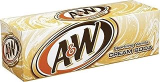 A&W Cream Soda, 12 fl oz cans, 12 pack