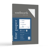 25% Cotton Business Paper by Southworth – 8.5 x 11 inches, White, Model P554CK
