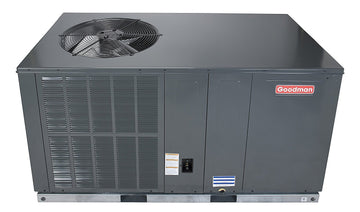 3 TON 13.4 SEER2 Horizontal AC Only Packaged Unit () by Goodman – 3 tons, architectural gray, Model GPCH33631