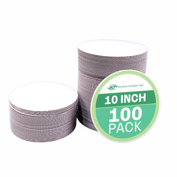 SCT Bright White Cake Circles by SOUTHERN CHAMPION TRAY – 10" single wall, 2.0 pounds, Paper, Bright White, Pack of 100