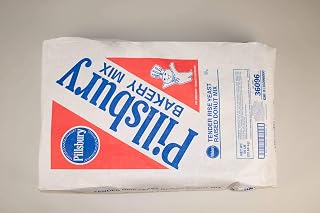 General Mills Premium Yeast Raised Donut Mix, 50 Pound Bulk Bag - Commercial Bakery Mix for Tender, Flavorful Raised Donuts, Kosher Dairy Certified