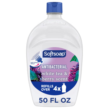 Antibacterial Hand Soap Refill by Softsoap – 50 Fl Oz (Pack of 1), Clear, Model US05259A