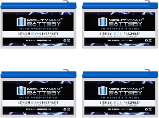 12V 10AH Lithium Replacement Battery Compatible with ITI Concord Express - 4 Pack