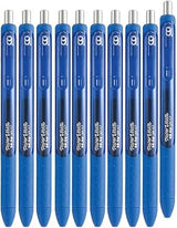 Paper Mate Inkjoy Gel Retractable Gel Ink Pens, Pack of 10 (Blue, Medium Point)