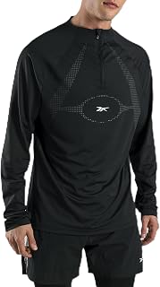 Reebok Men's Athlete Flex Quarter Zip T-Shirt