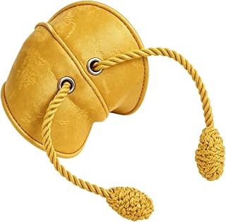 Railing Garland Ties Polyester Outdoor Banister Fastener Decor (Yellow) | No Tool Required Adjustable Outdoor Weather Holder for Stair Balcony Holiday Garland Decor (Yellow)