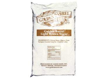 Light Brown Sugar 50lb by GOLDEN BARREL – 16.5" x 25" x 4", Light Brown