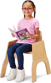 Jonti-Craft 6804JC Chairries Stackable Chair, 13" Height
