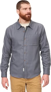 MARMOT Fairfax Lightweight Flannel Long Sleeve Steel Onyx MD