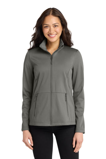 Women's Flexshell Jacket by Port Authority – Large, Smoke Grey, Model L617