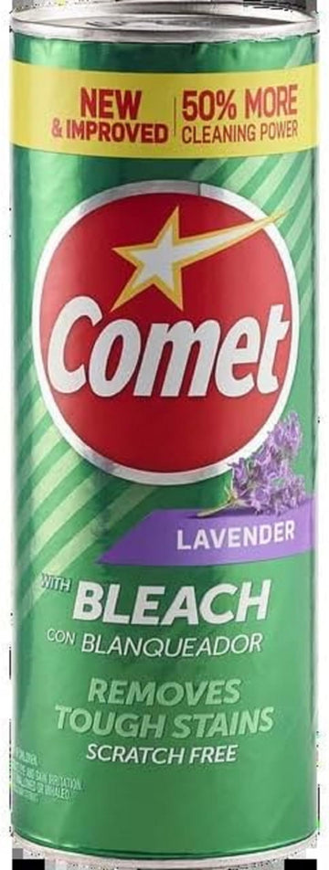 Cleanser Lavender, 21 Ounce by Comet – 4.2 Ounce (Pack of 5), No Color, Pack of 5, Model 81000344023