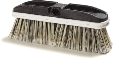 Flothru Brush With Flagged Polystyrene Bristles 10" - Lot of by Carlisle – Vinyl, Pack of 12, Model 3646600
