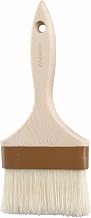 Winco 4" Boar Bristle Basting Brush | Durable Bristles, Basting, Glazing, Marinades, Butter and Pastry Prep, Shed resistant