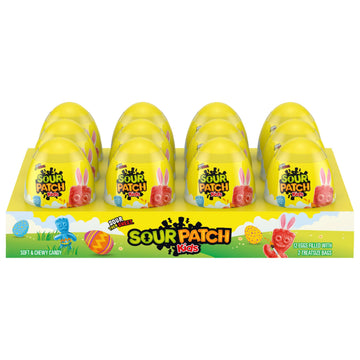 Soft & Chewy Easter Candy by Sour Patch Kids – 12 Count (Pack of 1), Pack of 12