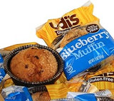 Udi's Gluten Free Individually Wrapped Blueberry Muffins, 3 oz (Pack of 36) | Bulk Breakfast Snacks, Soft and Delicious Grab-and-Go Celiac-Safe Bakery Treats