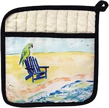 Betsy Drake PT398 Parrot Pot Holder