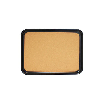 16” x 12” rectangular slip resistant tray w/cork by Restaurant Essentials – 16.3" x 11.8" x 1", TRAY:ACRYLONITRILE BUTADIENE STYRENE (ABS), CORK, Black, Model 849851034730