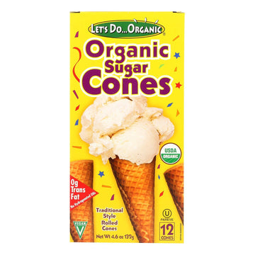 Sugar Cones by Let's Do Organic – One Size, No Color, Model 043182003575