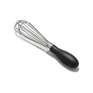 Good Grips Mini Whisk by OXO – 7.25-Inch, Stainless Steel, Black, Model 11362100