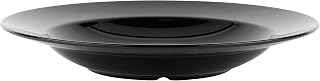 G.E.T. B-2412-BK Black Elegance Collection, Black 24 oz. Melamine Bowls (Pack of 12),