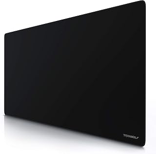 CSL - XXL Gaming Mouse Pad - Alpha Design - 47 x 24 inches - Extra Large XXXL Office Mouse mat - Finely Woven Fabric, Non-Slip Rubber Base - Improved Precision and Speed - Washable Table mat