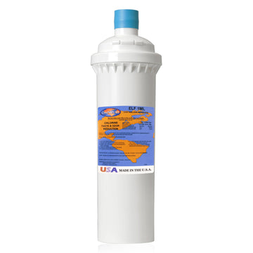 Water Filter by Omnipure – Single Unit, Plastic, White, Model ELF-1ML
