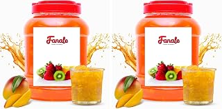 Fanale Premium Flavoring Jam for Bubble Tea | Mango Flavor Fruit Jam | for Boba Tea, Smoothie Paste, Slushes, Desserts | 10 pound | JAM003 (Pack of 2)