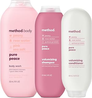 Method Body Wash and Hair Care Gift Set, Pure Peace