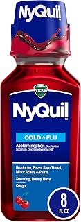 Vicks NyQUil Nighttime Cherry, 8 Fl oz (Old Version)