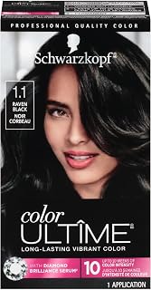 Schwarzkopf Color ULTÎME® 1.1 Raven Black Permanent Hair Dye