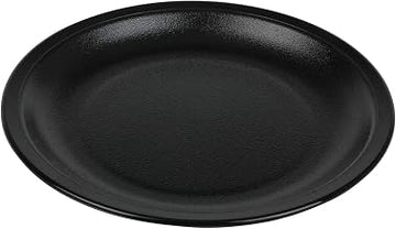 Cambro 55CWNR110 Dinnerware Plate Narrow Rim 5 1/2" Black Case of 48