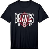 Bradley University Braves Heritage Block Letter Performance T-Shirt