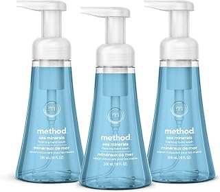 Method Foaming Hand Wash, Sea Minerals, 10 fl oz, 3 pack