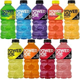 POWERADE Variety Pack 9 Flavors (28 oz Bottles) – Hydration Sports Drink Bundle with Mountain Berry Blast, Fruit Punch, Lemon Lime, Orange, Grape, Strawberry Lemonade, Island Burst, Sour Green Apple & Peach Pucker