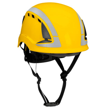 DBI-SALA Safety Helmet by 3M – Standard, Acrylonitrile Butadiene Styrene (ABS), Yellow, Model X6002X-UV-A