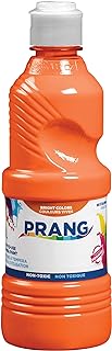 Prang Ready-to-Use Tempera Paint, Orange, 16 Oz., 1 Count | Perfect for painting, art lessons, crafts and creative projects