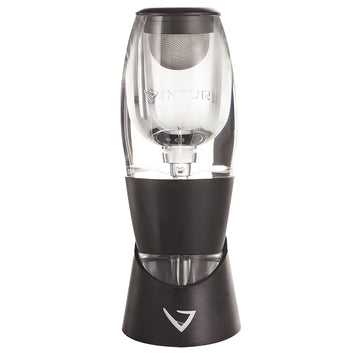 Wine Aerator Pourer and Decanter for Red Wines Patented Design Perfectly Aerates Wines By The Glass or Bottle With Distinctive Sound by Vinturi – 25.4 Ounces, Model V1010