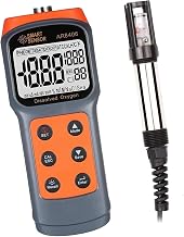 Professional Digital Dissolved Oxygen Meter with ATC 0-30.0mg/L | DO Detecto with Salinity & Altitude Compensation, Handheld Water Quality DO Tester for Aquaculture Fish Pond Shrimp