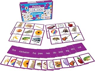 Junior Learning Picture Bingo Educational Action Games