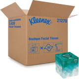KLEENEX Facial Tissue in Boutique Pop-Up Box by Kimberly-Clark – 3420 Count (Pack of 1), Paper, White, Model 21270