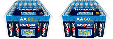 AA Batteries by Rayovac – AA (Pack of 2), Multicolor, Pack of 2, Model 815-60PPK