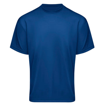 Men's Performance Short-Sleeve Core Tee by Red Kap – Polycotton, Royal Blue, Model SK4SRB SS S