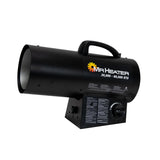 30,000 to 60,000 BTU Forced Air Propane Heater by Mr. Heater – Small, Black, Model F228112