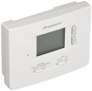 Non-Programmable Thermostat by Braeburn – AA, Attribute not applicable for product, White, Model 1220NC
