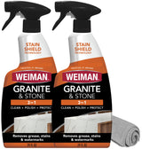 Granite and Stone Cleaner 3-in by Weiman – 24 Fl Oz (Pack of 2), Pack of 2, Model 114PK2