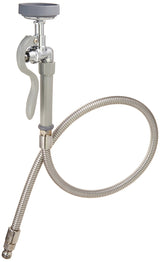 Spray Valve with 44-Inch Flexible Stainless Steel Hose by T&S Brass – not_applicable, 1.0 load, Brass, Stainless Steel, Model B-0100-M