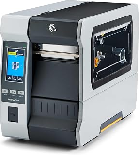 Zebra Technologies Zebra ZT610 Thermal Industrial Printer 4"| 203 DPI | No Ink Required | USB, Serial, Ethernet, Wi-Fi, BT4.2 | Touch Color LCD | 1 Year Warranty | Thermal Transfer