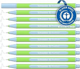 Schneider Line-Up Pastel Fineliner 0.4 mm Line Width Made of Bio-Based Plastic Awarded with The Blue Angel Pack of 10 Pastel Blue