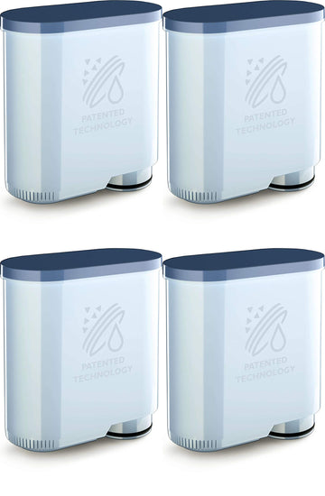 Saeco AquaClean Replacement Water Filter Bundle - 4-Pack by PHILIPS – 4 Count (Pack of 1), Plastic, Pack of 4, Model CA6903/10